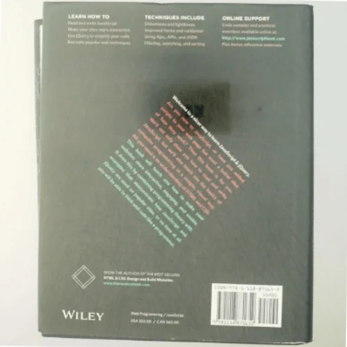 JavaScript and jQuery af Jon Duckett (Bog)