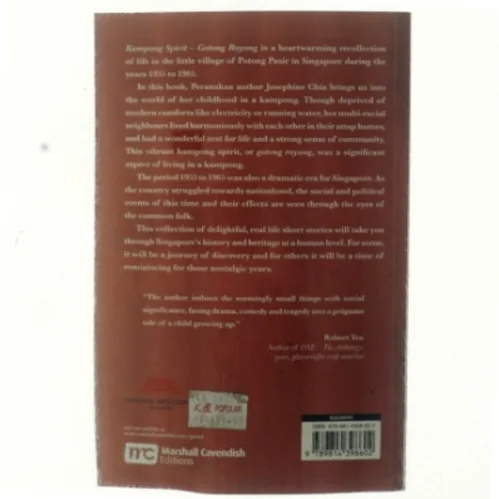 Kampong Spirit Gotong Royong af Josephine Chia (Bog)