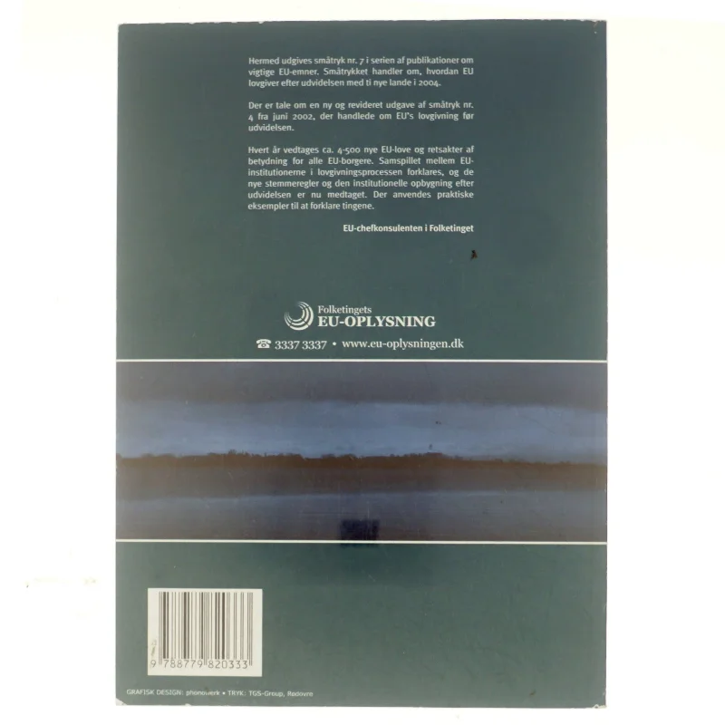 Sådan lovgiver EU - efter udvidelsen med 10 nye lande (Bog)