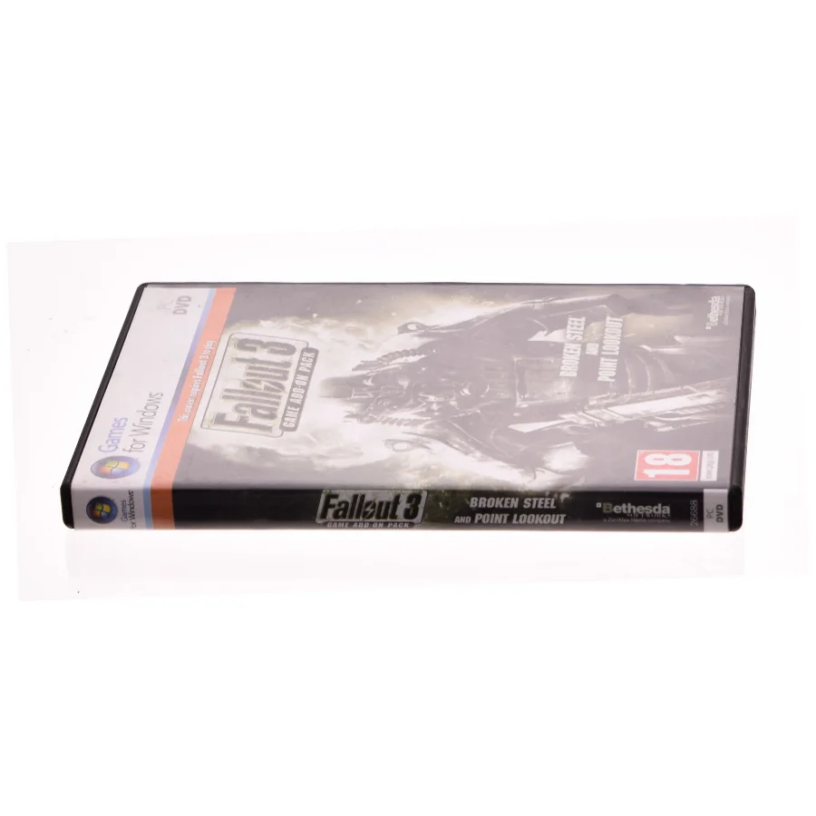 Fallout 3: Game Add-on Pack - Broken Steel and Point Lookout (PC DVD) fra DVD