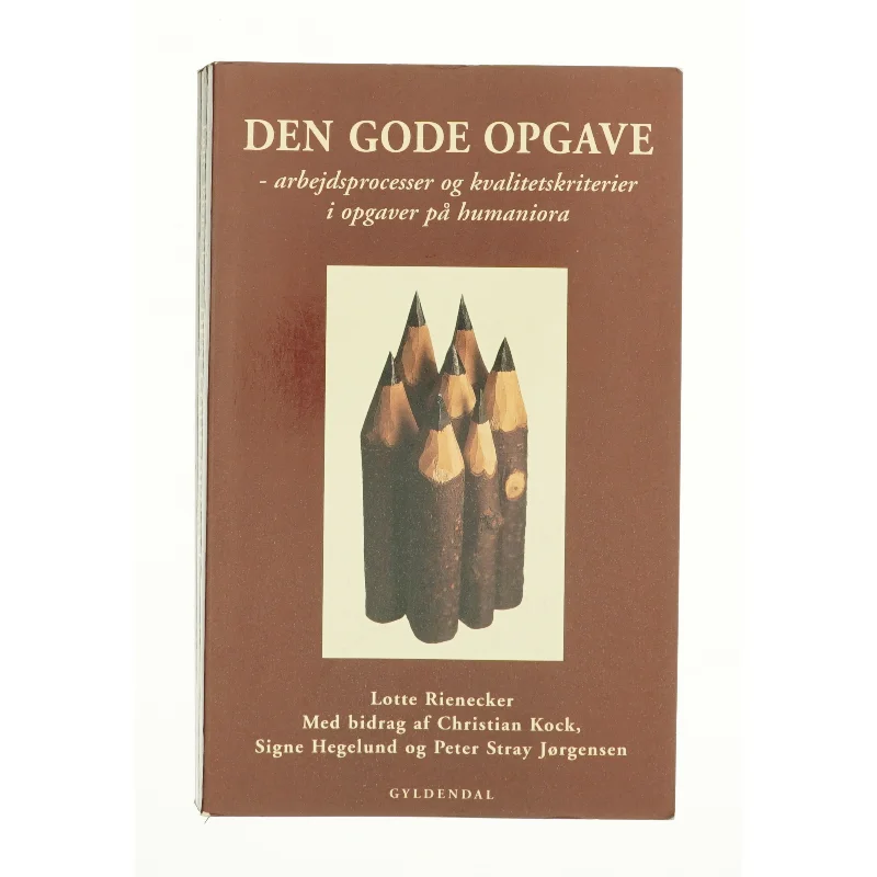 Den gode opgave af Lotte Rienecker (Bog)