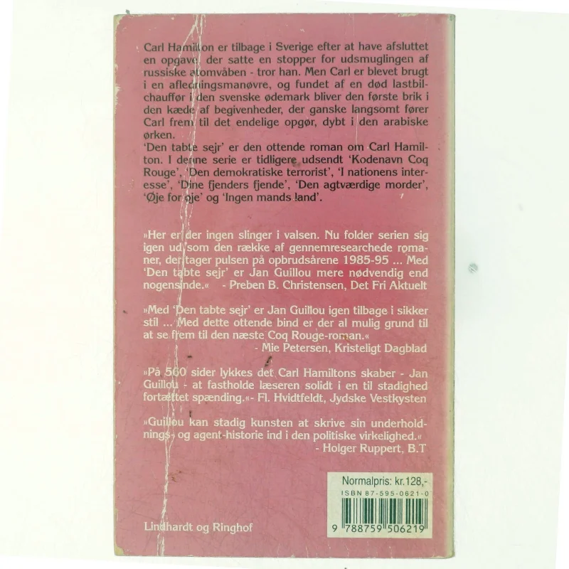 Den tabte sejr af Jan Guillou (Bog)