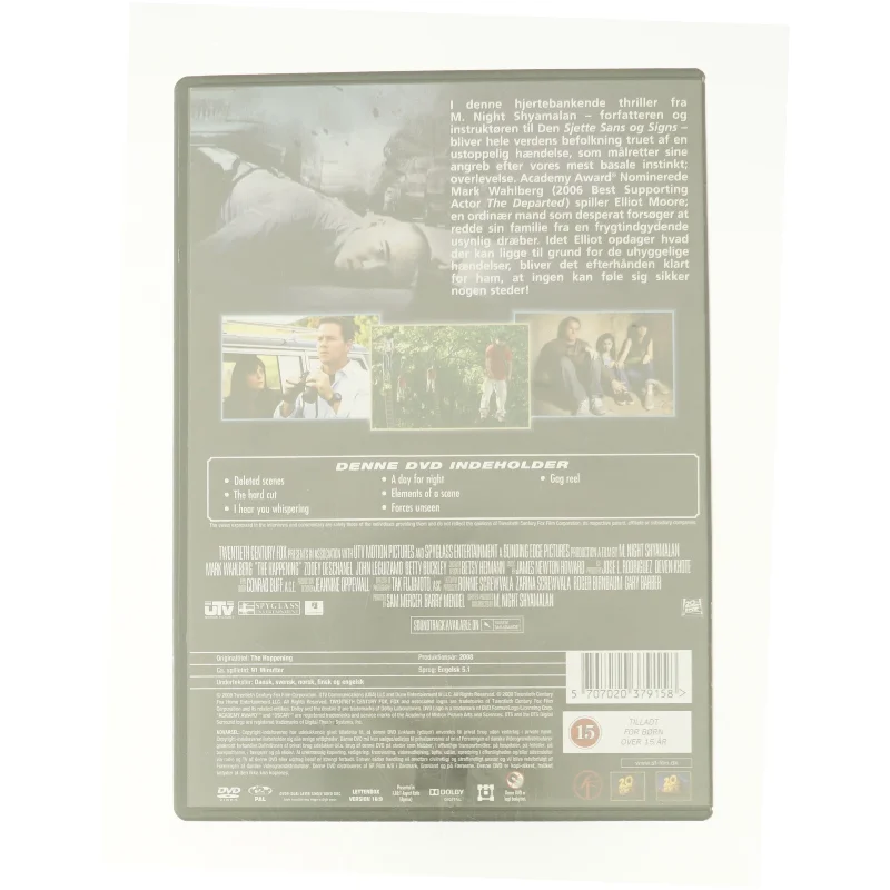 Happening, the fra DVD