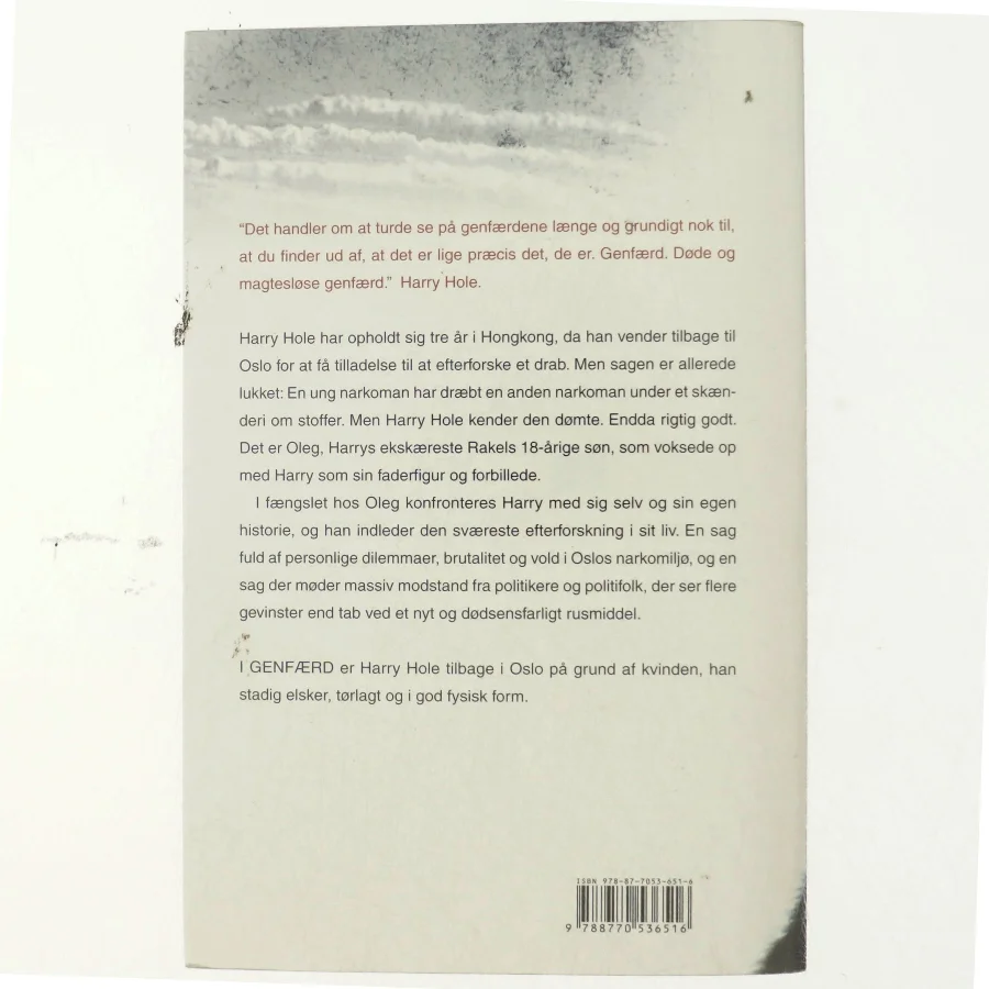 Genfærd af Jo Nesbø (Bog)