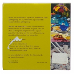 Webers lille grill kogebog fra Aschehoug (str. 15 cm)