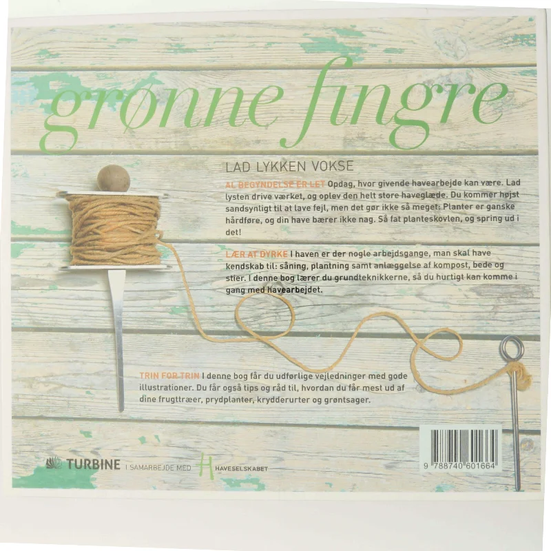 NY Grønne fingre : find din indre haveglæde af Katja Maren Thiel (haveBog)