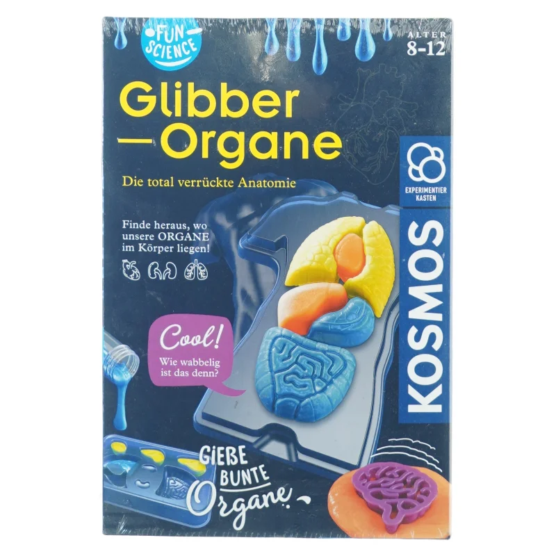 NY Glibber organe - kirurg øvesæt fra Kosmos (str. 30 x 20 cm)