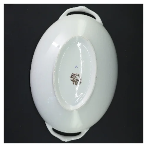 Blå Olga skål med låg fra Villeroy & Boch(str. 28x18x8 cm)