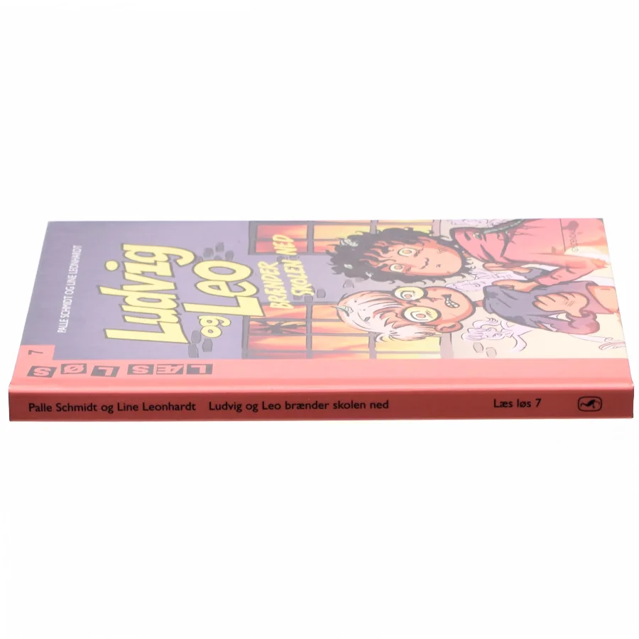 NY Ludvig og Leo brænder skolen ned af Palle Schmidt (f. 1972) (Bog)