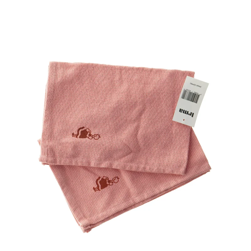 IRMA NYE IRMA Stofservietter med broderi fra Irma (str. 45 x 49 cm)