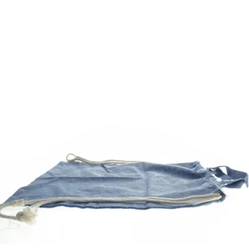 IRMA Blå stofpose/gymnastikpose/rygsæk fra Irma (str. 41x38 cm)