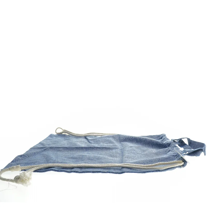 IRMA Blå stofpose/gymnastikpose/rygsæk fra Irma (str. 41x38 cm)