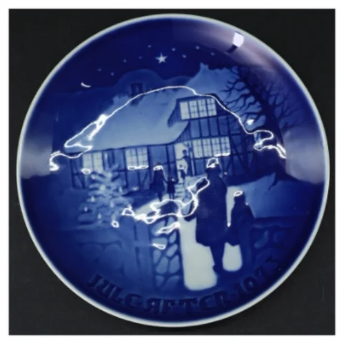 Juleplatte royal copenhagen  fra 1973