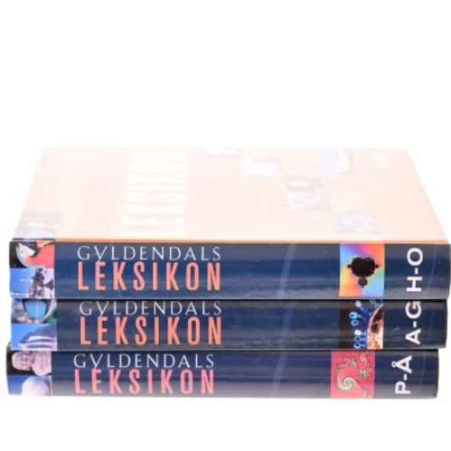 Gyldendals leksikon bind 1-3 (Bog)