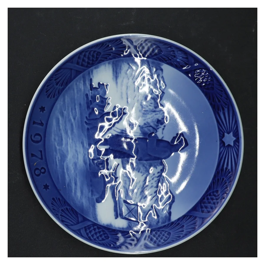 Juleplatte Grønland Royal Copenhagen