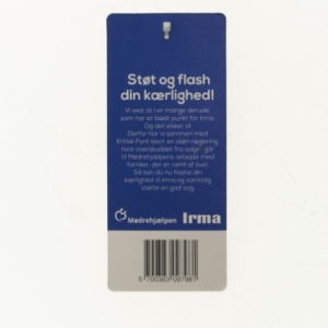 NY Irma nøglering fra Irma og Kritisk Pynt (str. 14 x 6 cm)