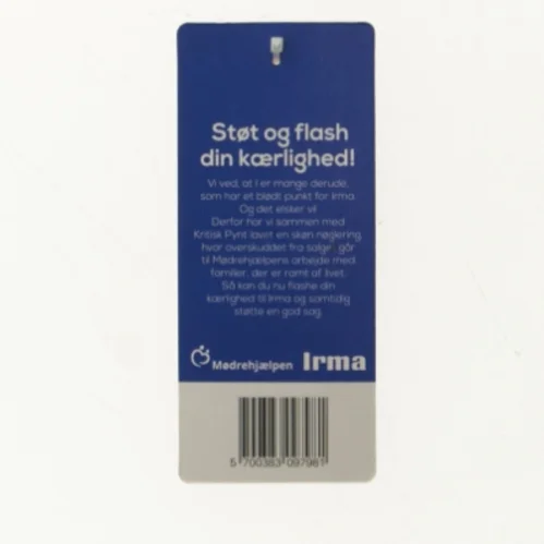 NY Irma nøglering fra Irma og Kritisk Pynt (str. 14 x 6 cm)