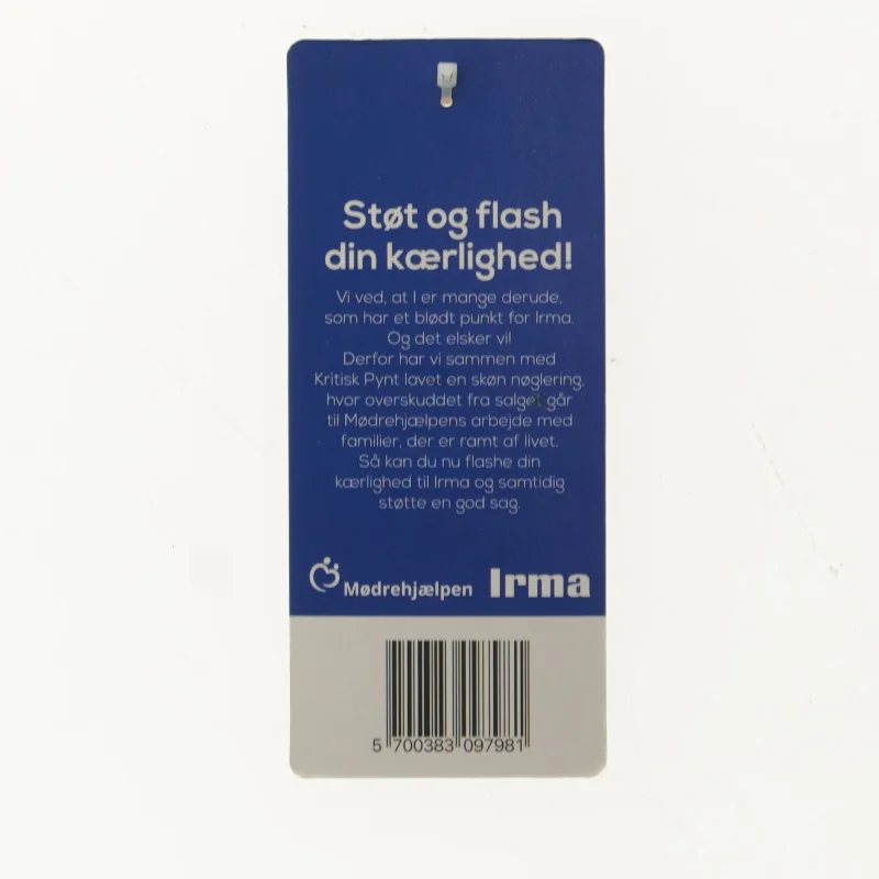 NY Irma nøglering fra Irma og Kritisk Pynt (str. 14 x 6 cm)