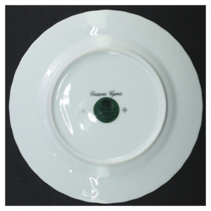 Tallerkener (4 stk) fra Christineholm Porcelaine (str. Ø 19,5 cm)