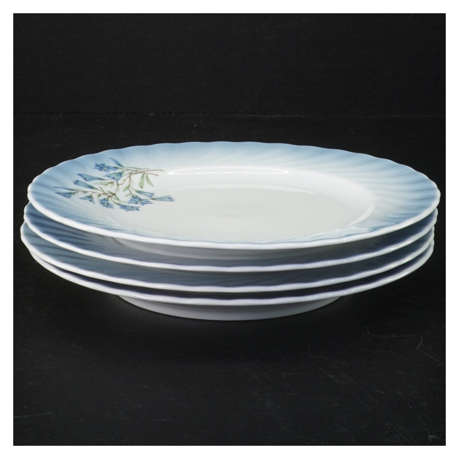 Tallerkener (4 stk) fra Christineholm Porcelaine (str. Ø 19,5 cm)