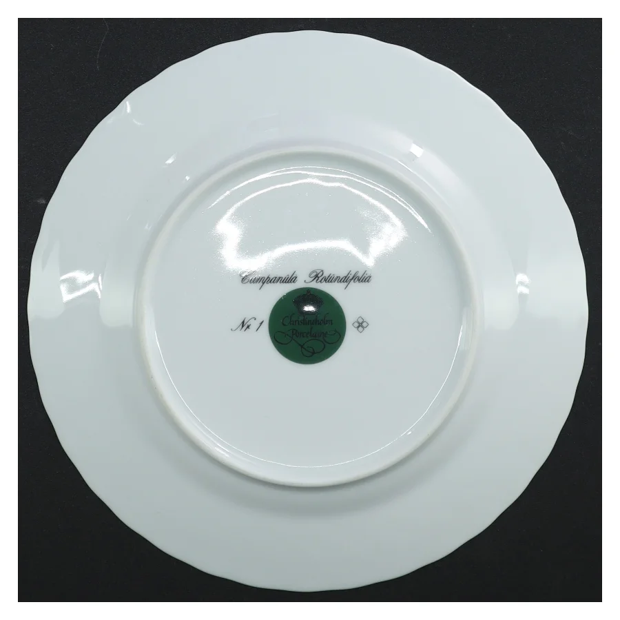 Tallerkener (6 stk) fra Christineholm Porcelaine (str. Ø 19,5 cm)