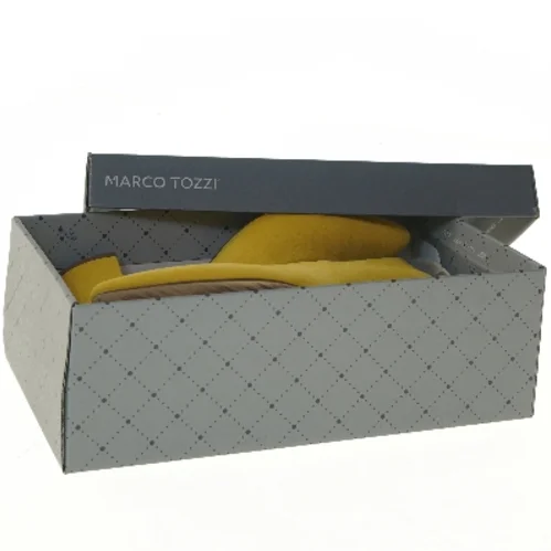 Gule høje hæle i størrelse 38 fra Marco Tozzi (str. 38 )