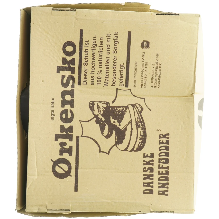 Læderstøvler med æske fra Danske Andefødder (str. 42)