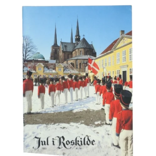 Reklameplakat og julekort fra Roskilde Sparekasse