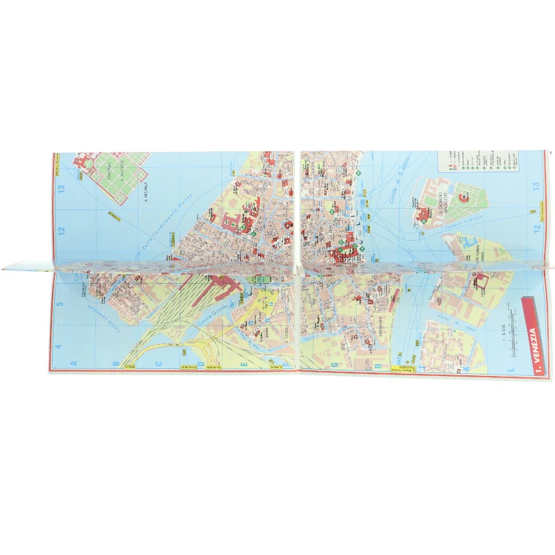 Venedig Bykort fra Berndtson & Berndtson