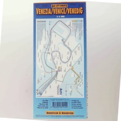 Venedig Bykort fra Berndtson & Berndtson