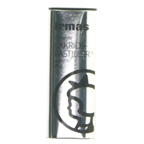 Irmas lakridspastiller æske fra Urmas (str. 8 cm)