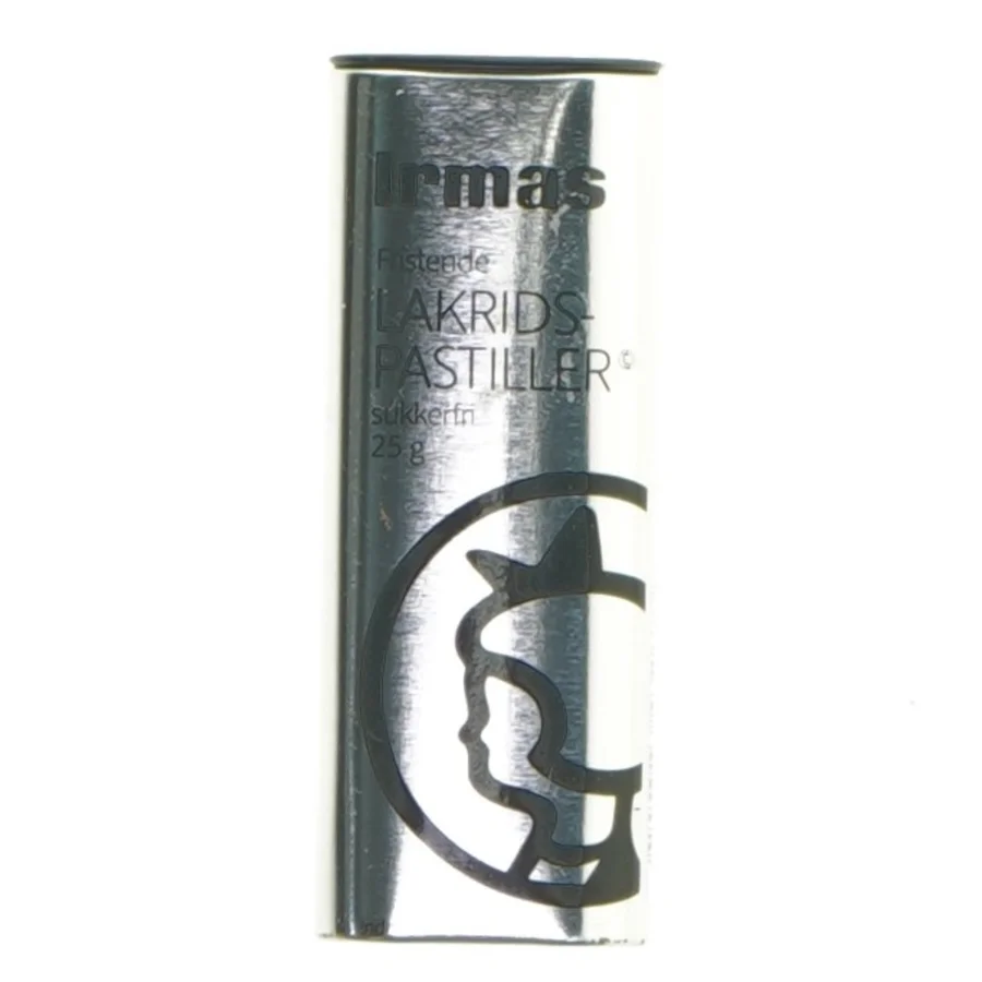 Irmas lakridspastiller æske fra Urmas (str. 8 cm)