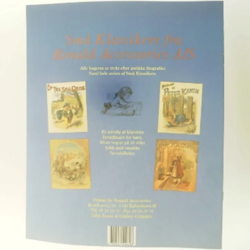 Samling af 'Små Klassikere' børnebøger fra Ronald Accessories A/S