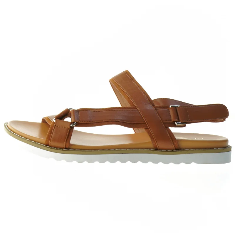 Brune sandaler str. 42 til smal fod (str. 42 )