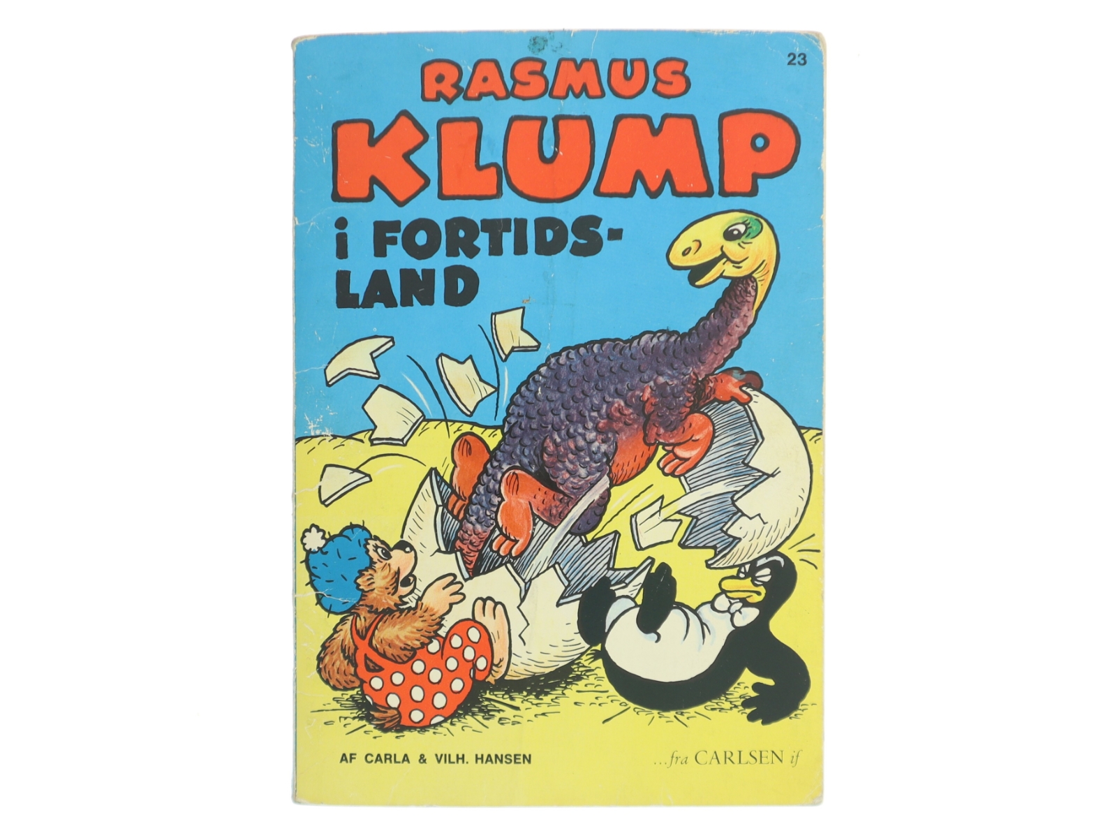 Rasmus Klump i Fortidsland af Carla & Vilh. Hansen (Bog)