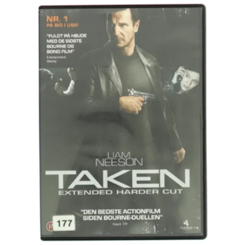DVD-film 'Taken' Extended Harder Cut fra Scanbox Entertainment