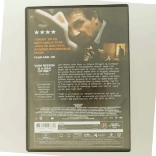 DVD-film 'Taken' Extended Harder Cut fra Scanbox Entertainment