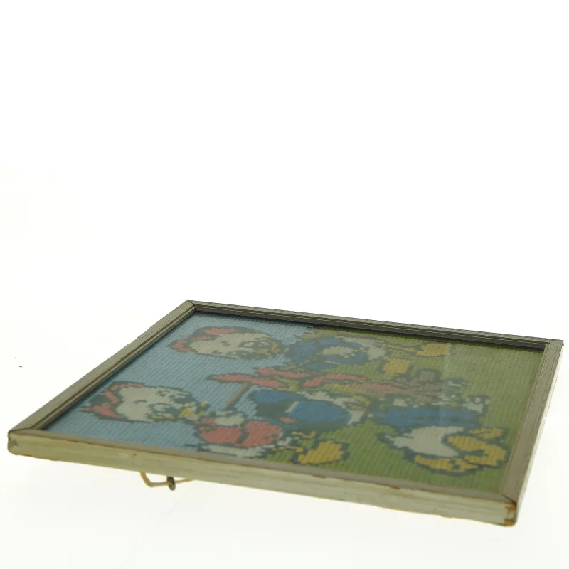 Billedramme med tegneseriefigurer (str. 23 x 23 cm)