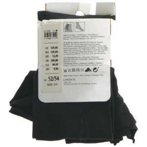 Ubrugt Sort strømpebukser Lindex 2XL fra Lindex (str. 2 xl)