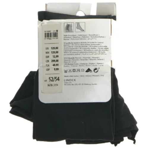 Ubrugt Sort strømpebukser Lindex 2XL fra Lindex (str. 2 xl)