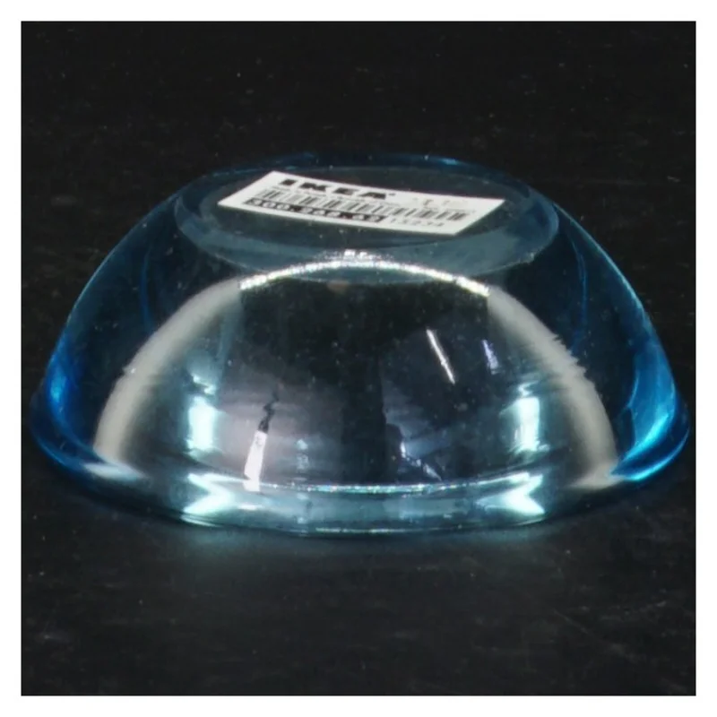 Blå fyrfadsstage fra IKEA (str. Ø 8 cm)