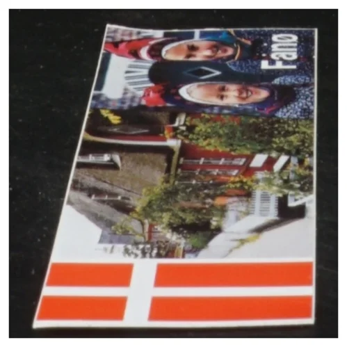 Fanø souvenir klistermærke (str. 16,5x4,5 cm)