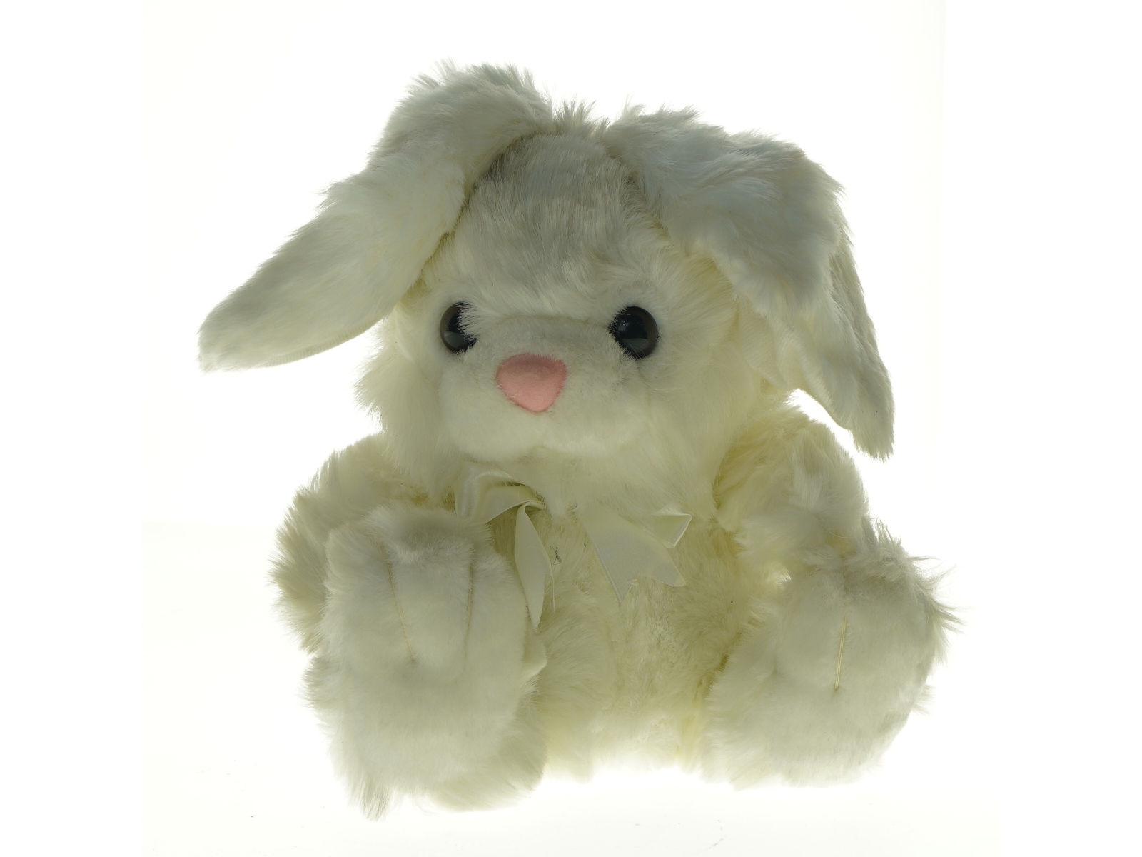 Stor blød kaninbamse (str. 25 x 17 cm)