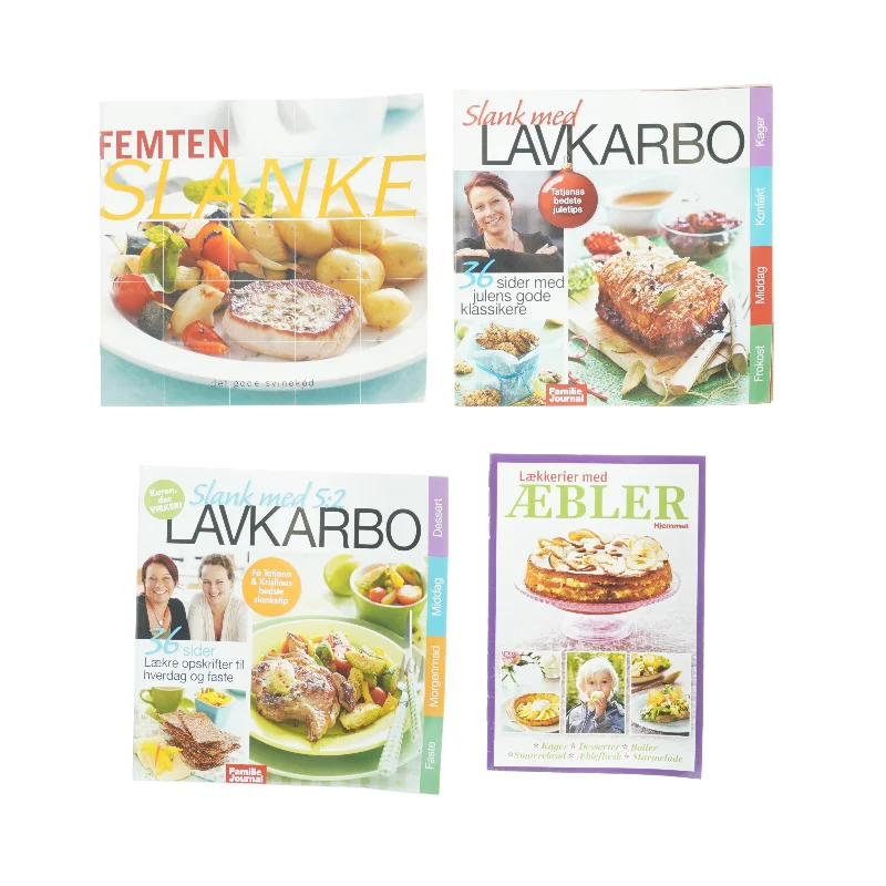 Kogebøger (str. 20 x 21 cm)