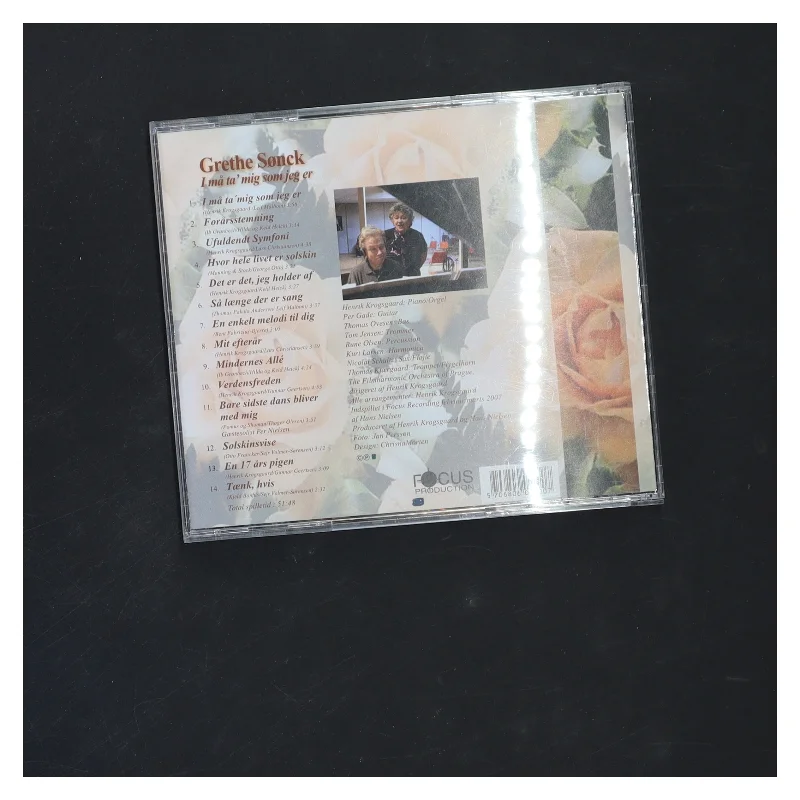 Grethe Sønck CD - I må ta' mig som jeg er fra Focus Productions