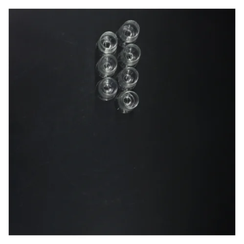 Sæt med glas (str. 8,5 cm. 7 styk)