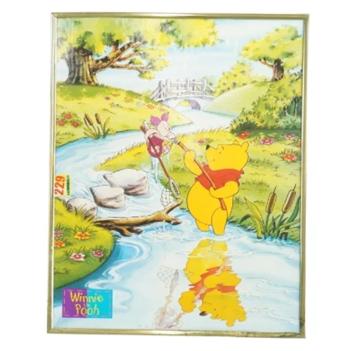 Winnie the Pooh-plakat i ramme (str. 51 x 41 cm)