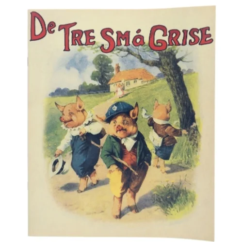 Bog 'De Tre Små Grise' fra Ronald Accessories A/S