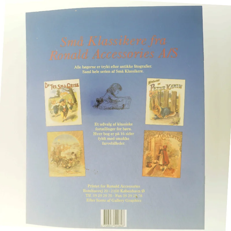 Bog 'De Tre Små Grise' fra Ronald Accessories A/S