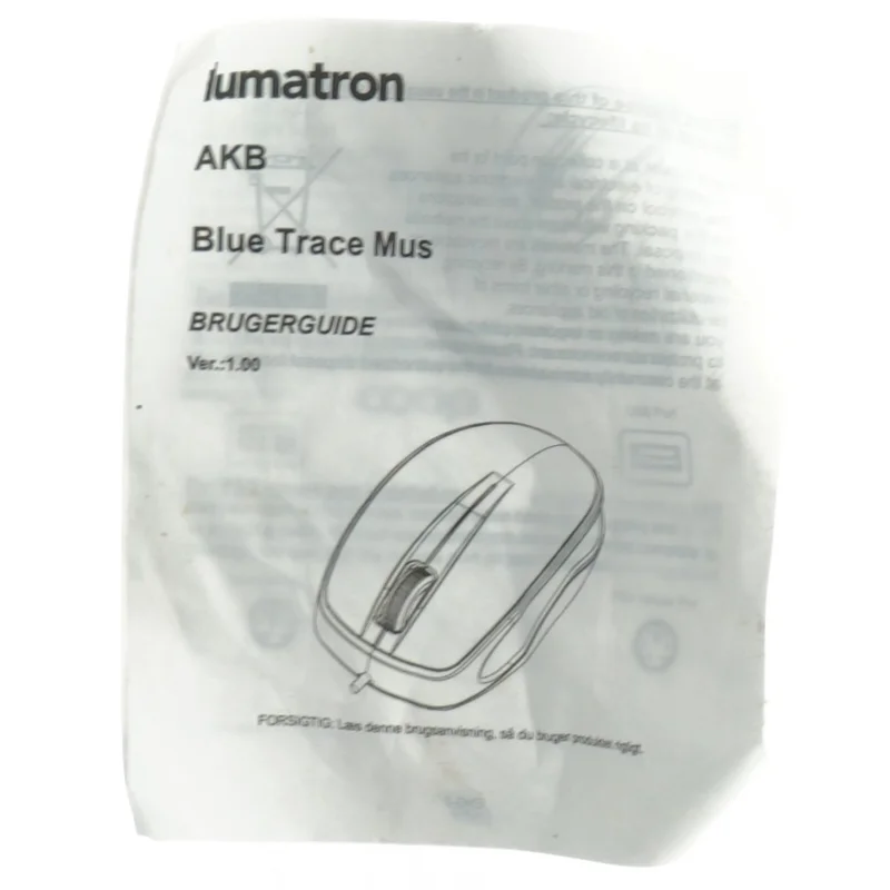 Mus med kabel fra Lumatron